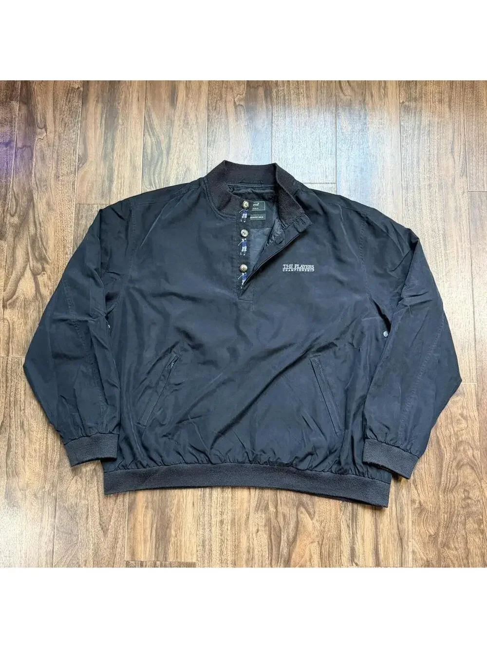 Vintage Bobby Jones Silk Pullover Windbreaker Jacket Size XXL